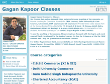 Tablet Screenshot of gagankapoorclasses.com